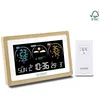 Image de Station Météo - La Crosse Technology - WS6283W-MAC - Écran coloré - Contour bois - Intérieur