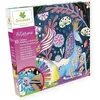 Image de Kit de décoration de tableaux autocollants - SYCOMORE - ARTISSIMO - Animaux fantastiques - Paillettes & dorures