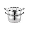 Image de Couscoussier inox induction - 24 cm - argenté - Signature