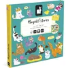 Image de Jeu éducatif - MagnétiStories - Les chats - Livre + 30 magnets - Invente des histoires - Janod