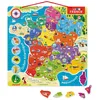 Image de Puzzle France Magnétique 93 pcs (bois) - JANOD - Nouvelles régions 2016 - Dès 7 ans
