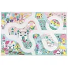 Image de Tapis de jeu - JANOD - Royaume enchanté - Antidérapant - 120 x 78 cm - Pour enfants dès 2 ans