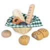Image de Dinette - JANOD - Panier Boulangerie Mamie Soleil - 6 Pains - Bois - 3 ans et plus