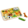 Image de Puzzle Zoo 7 pcs en bois JANOD - Dès 18 Mois - Animaux - Motricité et imagination