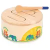 Image de Drum Gioia - Tambour en Bois FSC - Instrument de Musique Enfant - Jouet dImitation et dÉveil Musical - Dès 18 Mois