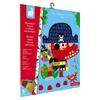 Image de Kit créatif de mosaïques - Janod - Pirates - 3 tableaux - 660 mosaïques - A partir de 5 ans