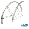 Image de Garde-boue route 700 - Stronglight - 35mm - Argent - Tringles - Adulte