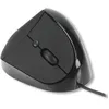 Image de Souris verticale MCL - USB - Optique - 1600 dpi - Ergonomique - Droitier - Noir
