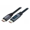 Image de MCL Câble USB-C 2.0 vers USB-C avec Affichage Digital - 2 m