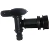 Image de Robinet pour récupérateur deau - BELLIJARDIN - Diamètre 24mm - Plastique - Noir