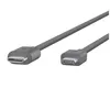 Image de Câble USB-C vers Micro-USB - DLH - DY-TU2702B - 1 m - USB 2.0 - 3 A
