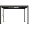 Image de Pergola - Aluminium - OMBREA - Bioclimatique - Anthracite - 3x4 m