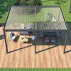 Image de Pergola bioclimatique Ombréa VS autoportante 4x8M Anthracite/Blanc