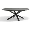 Image de Table de jardin 8 places en aluminium - Gris anthracite - PELOSA