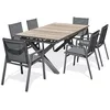 Image de Ensemble repas FLORIDE 6 places en aluminium et HPL