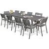 Image de Ensemble repas STOCKHOLM 200/300 10 places en aluminium