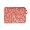 Image de Housse PC Portable - Mw - Basics Eco Botanic - Rouge - 13 pouces - Synthétique