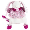 Image de Marionnette - DOUDOU ET COMPAGNIE - Cerise et Petit Chou - Lapin Rose - Dès la naissance