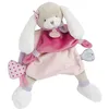 Image de Doudou marionnette Toopi le chien - DOUDOU ET COMPAGNIE - Rose - Fille - Bébé