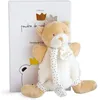 Image de DOUDOU ET COMPAGNIE Ours petit roi - Doudou avec attache tétine