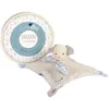 Image de Doudou plat en coton Bio - Doudou et Compagnie - Chien bleu - Mixte - 0 mois - Naissance - Beige - Bleu