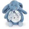Image de Doudou et Compagnie - DC4201 - Veilleuse musicale lapin doudou - Bleu - DOUDOU ET COMPAGNIE
