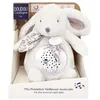 Image de Peluche Veilleuse Musicale Lapin Blanc Lapin Doudou