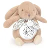 Image de Doudou et Compagnie - DC4204 - Veilleuse musicale lapin doudou - Beige - DOUDOU ET COMPAGNIE