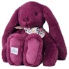 Image de DOUDOU ET COMPAGNIE - Peluche lapin Fleurette 35cm Violet