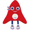 Image de Mascotte Jeux Olympiques Paris 2024 - DOUDOU ET COMPAGNIE - multicolore - 35 cm - Peluche à câliner