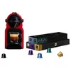 Image de Cafetière Nespresso Krups YY5789 INISSIA rouge + 50 capsules