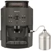 Image de KRUPS Machine à café broyeur grain Mousseur de lait 2 tasses espressos simultané Nettoyage automatique Essential grise YY5149FD