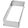 Image de Cadre inox rectangle - SCRAPCOOKING - Extensible de 25 à 48cm - Largeur 10cm - Hauteur 5cm