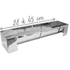 Image de Moule à bûche extensible - SCRAPCOOKING - Inox - XXL - 28 à 45cm - L 9.9cm x H 9.9cm