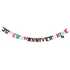 Image de Guirlande Joyeux Anniversaire en Métal - PARTY PRO
