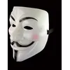 Image de Masque Anonymous pour Adulte - Party Pro - Blanc - Carnaval et Manifestations