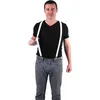 Image de Bretelles blanches réglables Party Pro - largeur 25 cm - taille unique adulte