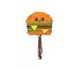 Image de Pinata - PARTY PRO - BURGER - Kawaï - Multicolore - 35 cm