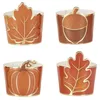 Image de 8 habillages à gobelets automne et Halloween
