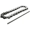 Image de VENTEO Chaine tronconneuse x2 Huile Chaine Tronçonneuse Compatible Accessoire Coupe Bois Professionnel