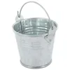 Image de MégaCréa DIY - Seau en métal couleur zinc Ø 65 cm x H 62 cm