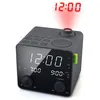Image de Radio-réveil MUSE M-189 P - Double alarme - Radio FM - USB pour charge - Projection dangle réglable