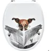 Image de Abattant WC 18 pouces - Attaches Acier Inoxydable - Tendance - Karamel