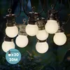 Image de Kit Guirlande Guinguette IP44 Guirlande Lumineuse Blanc 30M