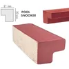 Image de Bandes en caoutchouc pour billards anglais 7ft - SUPREME - Lot de 6 - Longueur 95.5 cm