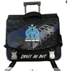 Image de Cartable à roulettes 41 cm noir et bleu OM