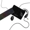 Image de Pack gaming 4 en 1 RGB - MOBILITY - Aquila - Clavier + Casque + Souris + Tapis