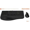 Image de Ensemble clavier souris sans fil - Ergonomique - MOBILITY LAB - C30W - Noir