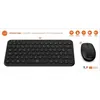 Image de Ensemble clavier + souris - MOBILITY LAB - CP420W - Mini - USB 24 GHz + Bluetooth - AZERTY Compact
