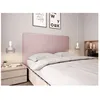 Image de Tête de lit en tissu WILLY - Rose Largeur - 160 cm